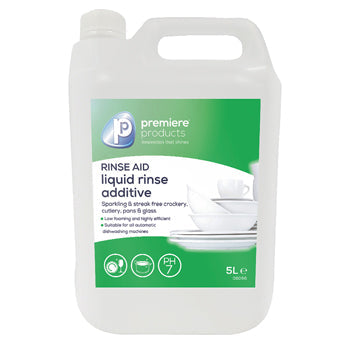 CATERING, Liquid Rinse Additive, Rinse Aid, Premiere Products, 5 litres