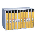 CORRUGATED FILING (Packed flat), Ring Binder Module, Colour: Oyster, Pack of 5