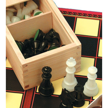 INDOOR GAMES, Chess Pieces, Plastic, Set of 32