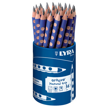 TRIANGULAR PENCILS, LYRA Groove(R), Tub of 36