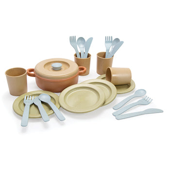 BIOPLASTIC RANGE, Dinner Set, Age 2+, Set of 22 pieces