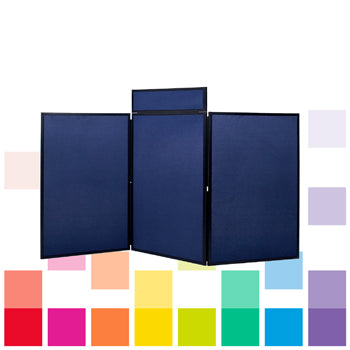 FOLDING DISPLAY SYSTEMS, Tabletop, 3 Panel Unit, Smartbuy