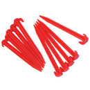 GOAL NET PEGS, Plastic, 200mm Long, Pack of 10