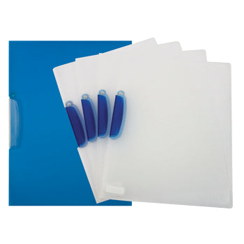 CLIP FOLDERS, Swivel Clip, Clear, Box of 25