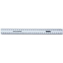 RULER, PLASTIC, 30cm, White, Pack of 100
