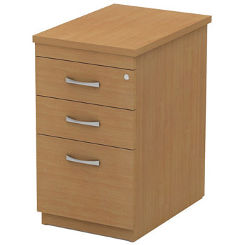 DRAWER UNITS, DESK HIGH, 600mm depth, Beech