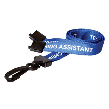 LANYARDS, Teaching Assistant, Blue, Pack of 25