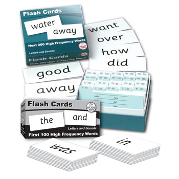 HIGH FREQUENCY WORDS, FLASH CARDS, Set