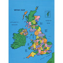 MATS, PLAY MAP, Rubber backed, British Isles, 730 x 990mm, Each