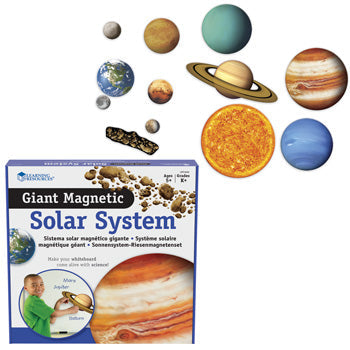 GIANT MAGNETIC SOLAR SYSTEM, Age 5-9, Each