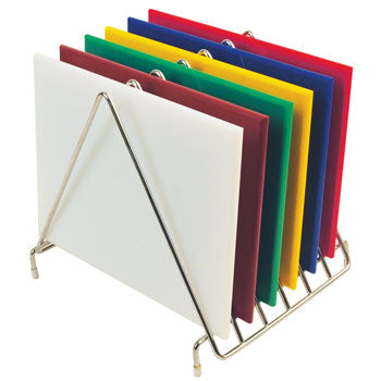 CHOPPING BOARDS, Colour Coded Plastic, 460 x 300 x 12mm, White, Each