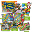 GRAMMAR & SENTENCES BOARD GAMES, Set of 6