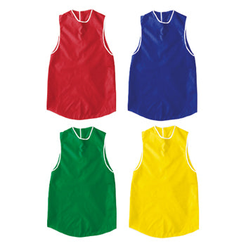 CHILDREN'S SMOCKS, Sleeveless Waterproof, 60cm Long, Green, Each