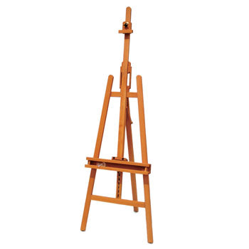 WOODEN ARTISTS' EASELS, A-Frame Floor Standing, Each