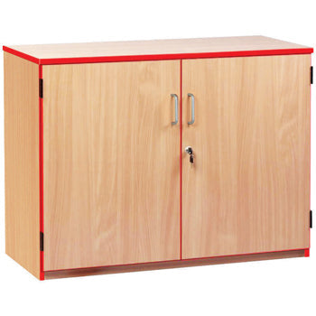 COLOURED EDGE RANGE, CUPBOARDS, 2 Adjustable Shelves, Blue