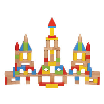 BUILDING BLOCKS, Basic Building Blocks, Set of 100 pieces