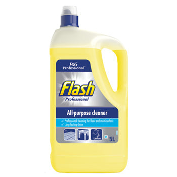 PROFESSIONAL FLASH ALL PURPOSE LIQUIDS, All Purpose Cleaner, Lemon, Procter&Gamble, 5 litres