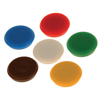 WHITEBOARD, ACCESSORIES, POWER MAGNETS, 24mm diameter, Pack of 6