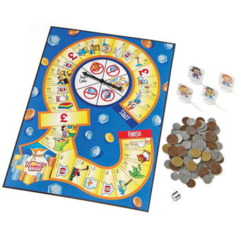 MONEY GAMES, Money Bags Coin Value, Age 7+, Each