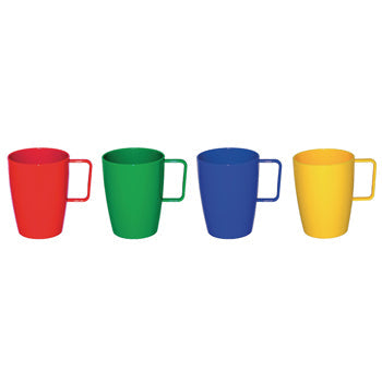 POLYCARBONATE WARE, STANDARD, Mug/Beaker, Blue, Each