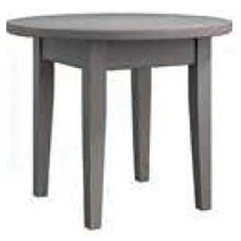 TRENT ROUND COFFEE TABLE, Grey Oak