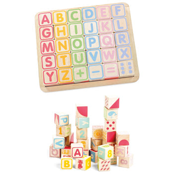 ABC WOODEN BLOCKS, Set