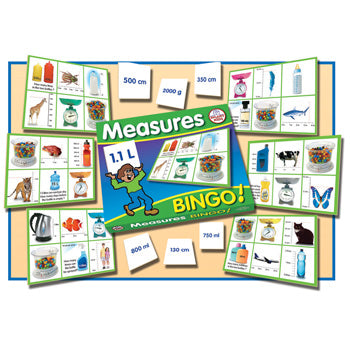 WEIGHING & MEASURING, Measures Bingo, Each