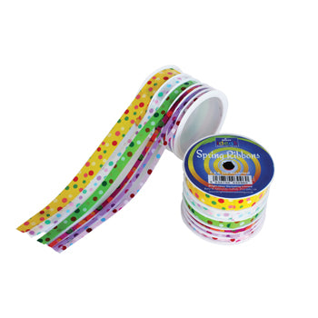 EASTER RIBBON SELECTION, Pack of 2 Spools