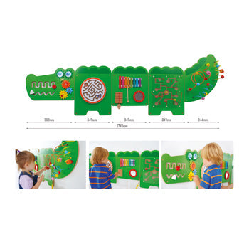 WALL PANELS, CROCODILE WALL GAME PANEL, Each