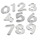 NUMBER SET, Mirror Numbers, Pack of 10