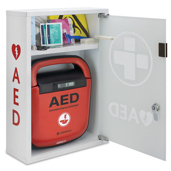 AED ALARMED WALL CABINET, Each