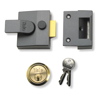 LOCKS, CYLINDER RIM YALE, SECURITY DEADLOCKING LATCHES, 40mm, 85PB, Each