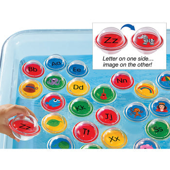 FLOAT & FIND ALPHABET BALLS, Age 2+, Set of 26