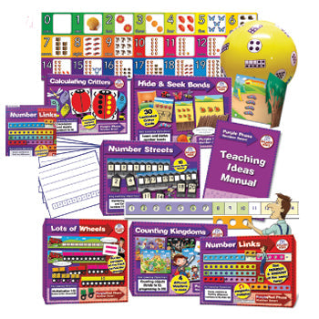 NUMBER SMART, Purple Phase, Suitable for Foundation/KS1/SEN, Kit