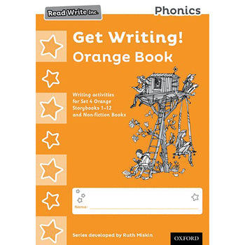 WRITING SKILLS, Get Writing!, Set 4 Orange, Pack of 10