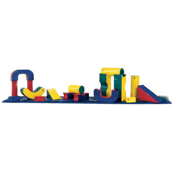 JUMP FOR JOY GYMNASTICS, FROLIC RANGE, AGES 1-4 YEARS, Magic Carpet Range, Rocker, 800x304x406mm, niels larsen, Each