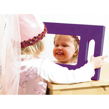 HAND-HELD FOAM MIRROR, Age 3+, Each