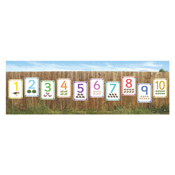 OUTDOOR LEARNING, PHOTO SETS, Individual Numbers 1-10, 297 x 210mm (A4), Set of 10