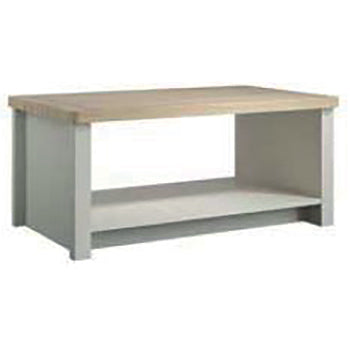 AVON RECTANGULAR COFFEE TABLE, Oak/Mussel