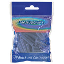 FOUNTAIN PENS, Cartridges for Fountain Pens, Black, Pack of 50