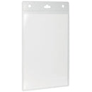 BADGE HOLDERS, Clear PVC, Portrait, Pack of 25
