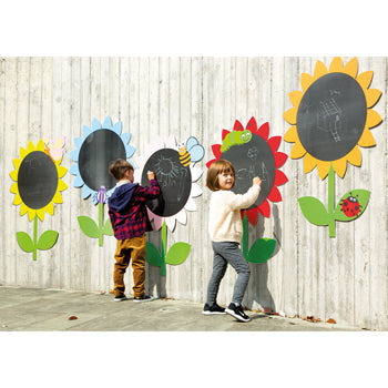 OUTDOOR CHALKBOARDS, Daisy, Set of 5