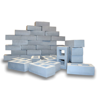 FOAM BREEZE BLOCKS, Set of 20