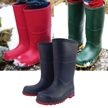 CLASSIC WELLIES, Mixed Size Pack, Red, Set of 5 Pairs