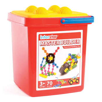 Masterbuilder, Age 3+, Pack of 70 pieces