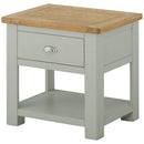 PORTLAND STONE FURNITURE, LAMP TABLE WITH DRAWER, CRAFTSMAN CONTRACT FURNITURE LTD
