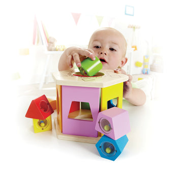 SHAKE & MATCH SHAPE SORTER, Age 1+, Each