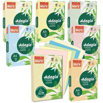 RECYCLED, PASTEL CARD, A4 Cream, 200 micron, Pack of 250 sheets