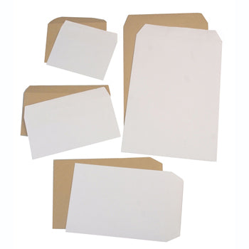 ENVELOPES (WITHOUT WINDOW), C4 (324 x 229mm), Self-Seal, Pocket, 90gsm Manilla, Box of 250