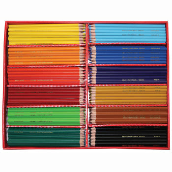 COLOURING PENCILS, BEROL(R) Verithin, Assorted Colours, Class Pack of 288